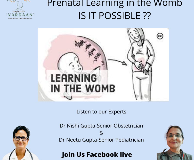 Pre Natal Learning Is it possible?